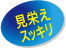 見栄えスッキリ